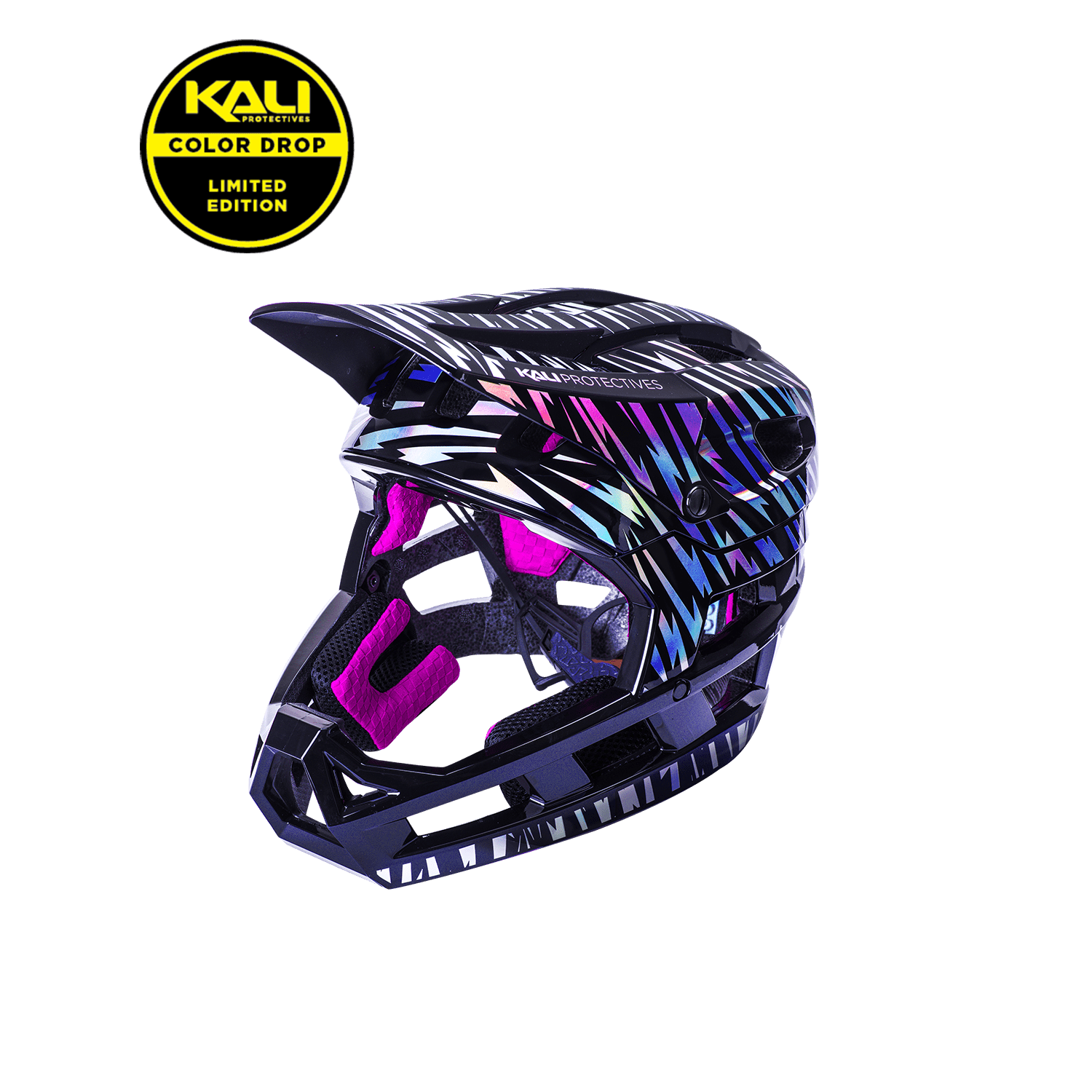 Kali Protectives Bike - Enduro - Invader 2 0 LTD Zolt - Holo Black / XS-M DH Invader