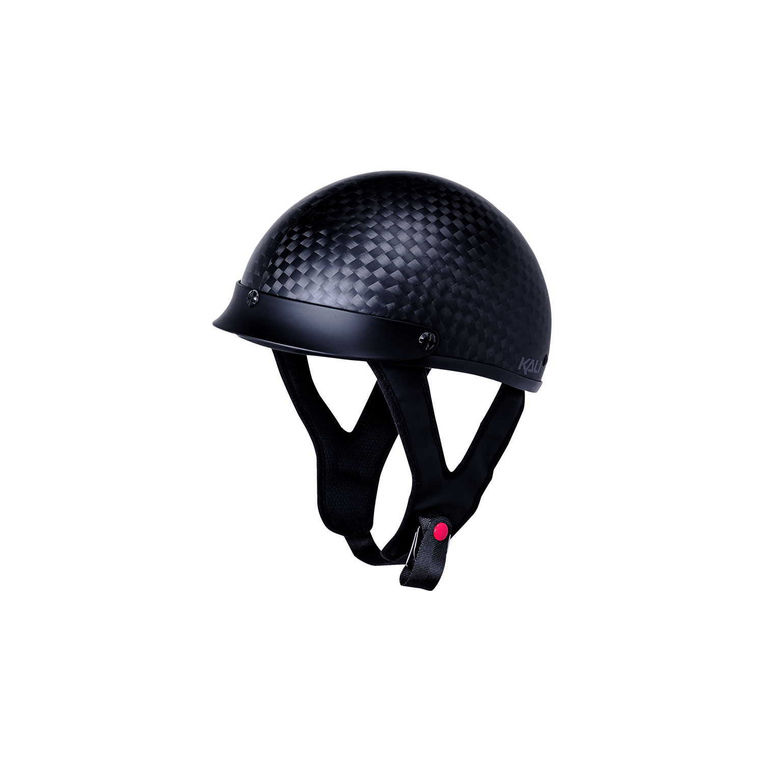 carbon fiber motorcycle half helmets Taz 2.0 Solid Matte Carbon / XXL