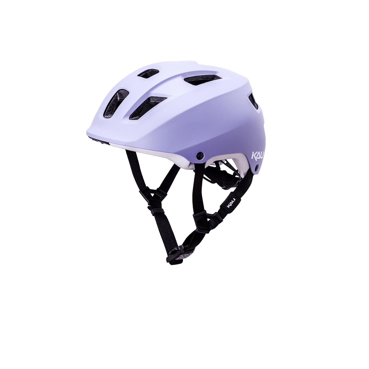 adult cream and purple bike helmet 5th Ave S/M / Solid