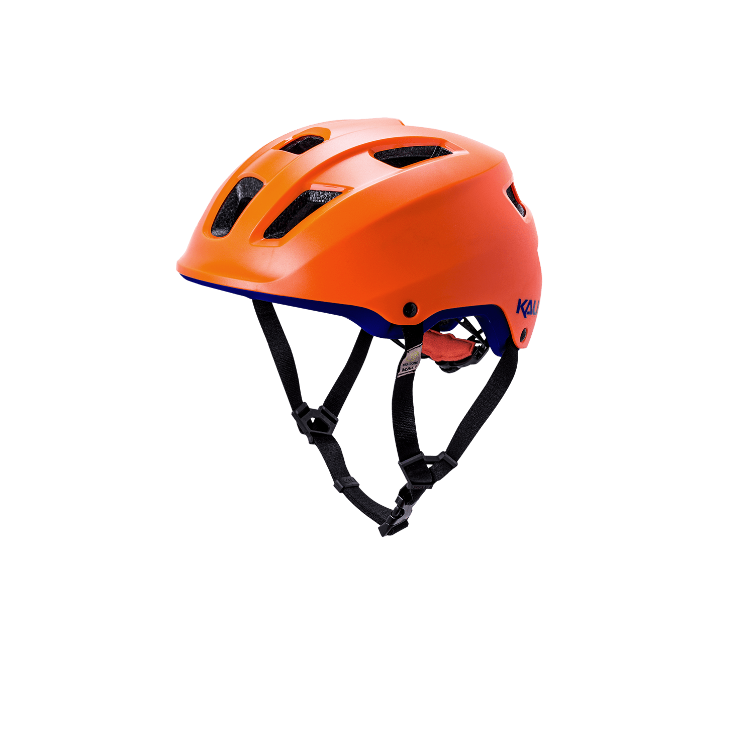Kali Protectives Bike - Urban - Central S/M / Solid - Matte Orange/Blue Ave