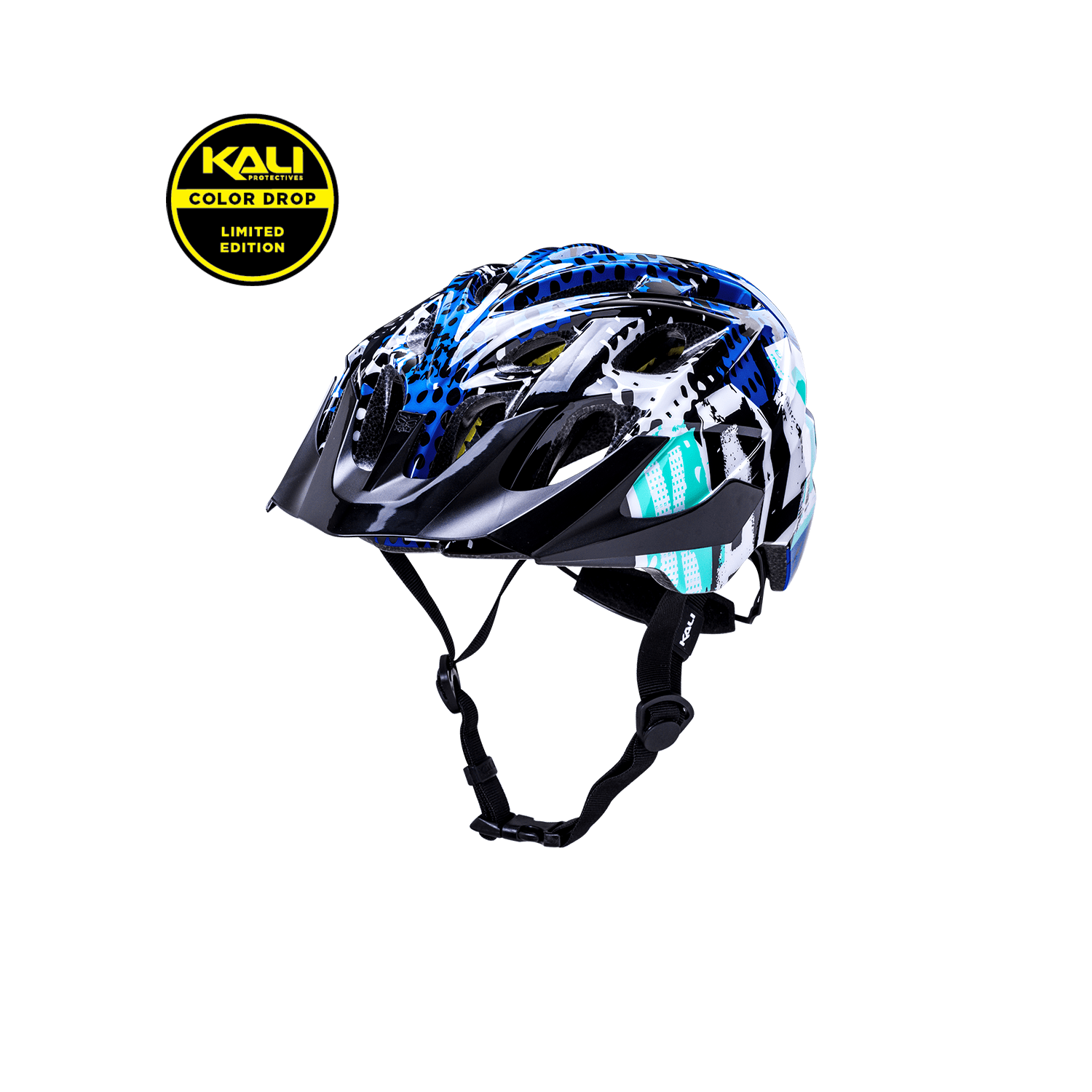 Kali Protectives Bike - Youth - Chakra Youth LTD Punk - Blue / One Size Chakra Youth Plus