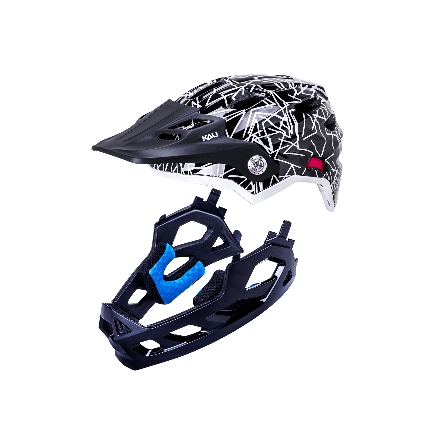 Kali Protectives Maya Full Face Child Helmet, S / Illusion