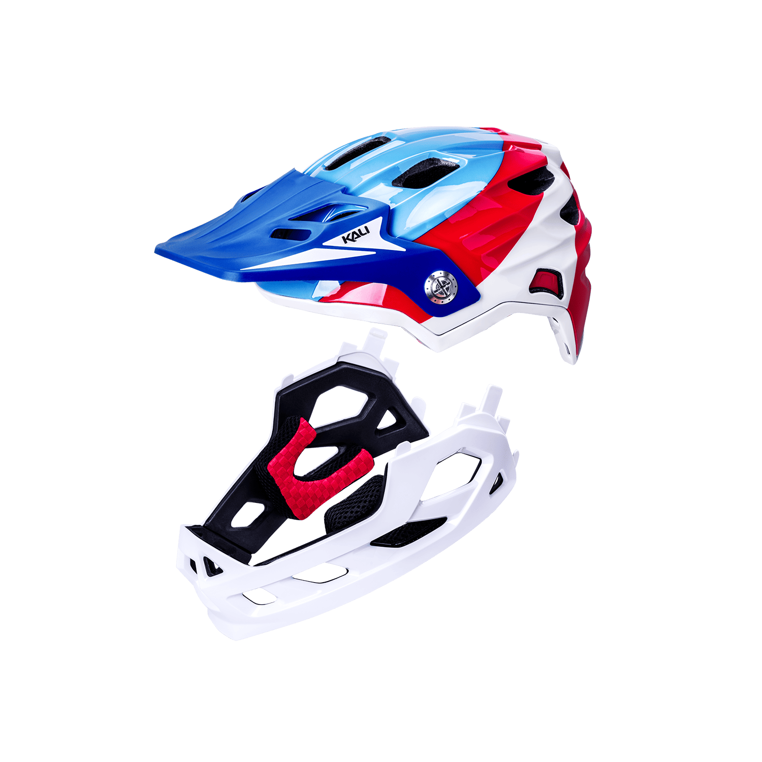3d bike helmets youth Kali Protectives Maya Full Face Child Helmet, S / Illusion