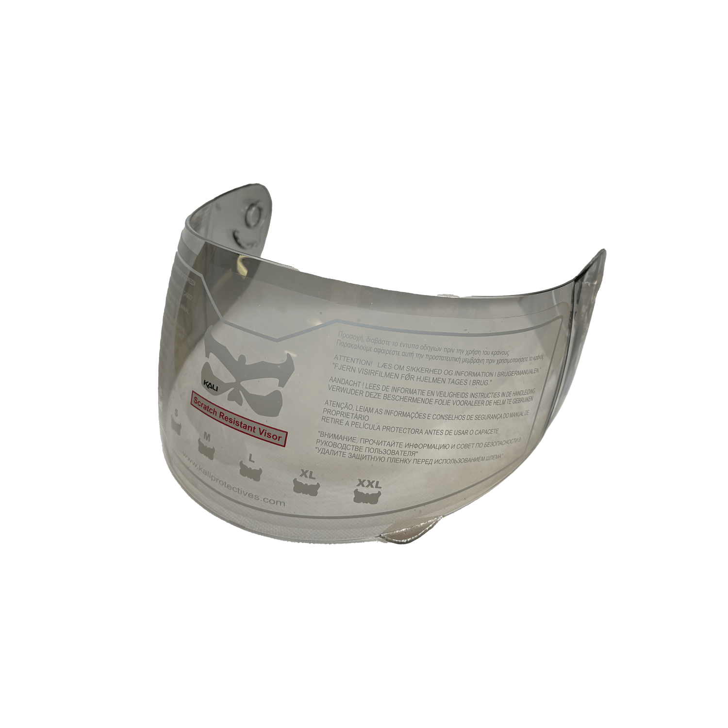 Kali Protectives Moto-Parts Nira Mirrored Face Shield