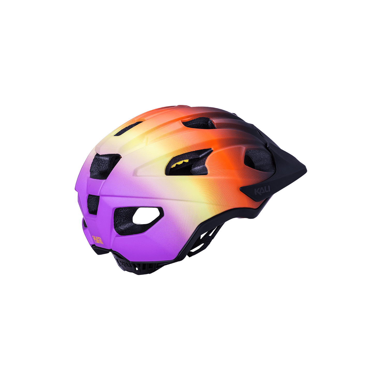 bike helmets bayswater Kali Pace Helmet - Fade - Black/Gray/Fluorescent Yellow