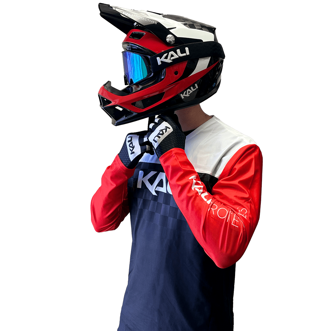 Kali Protectives Apparel LTD Block - Red / S Trinity Jersey