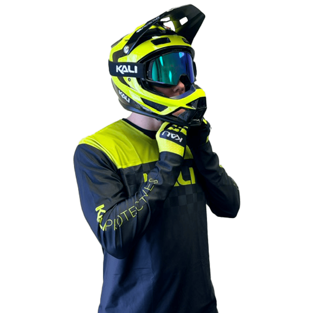 Kali Protectives Apparel LTD Block - Lime / S Trinity Jersey